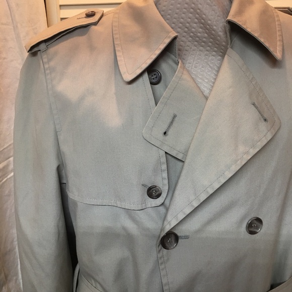 London Fog- Classic trench coat with winter liner - Picture 3 of 11